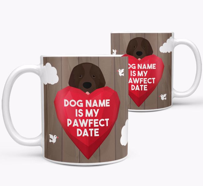 'Pawfect Date' - Personalized {breedFullName} Mug